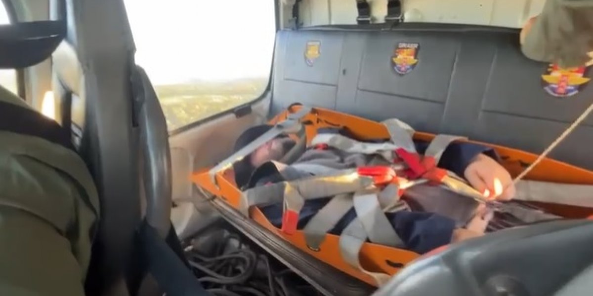 Bombeiros socorrem turista que caiu durante escalada em Lençóis