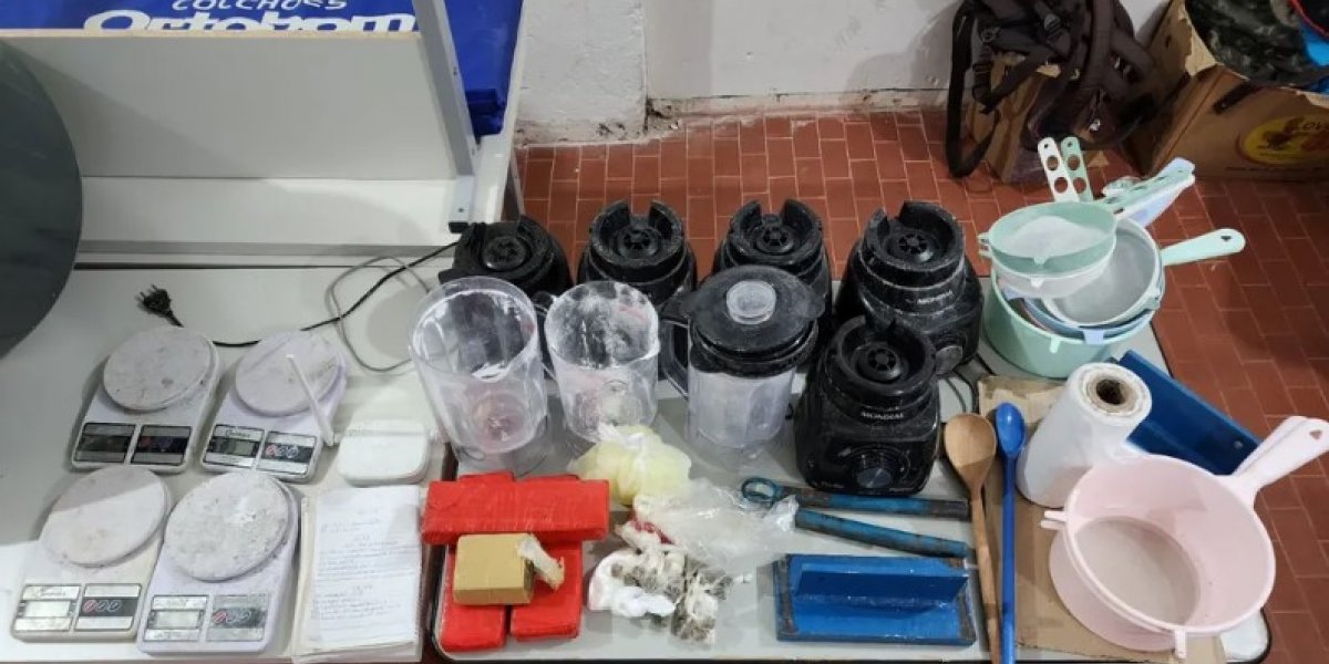 Polícia Militar desarticula laboratório de drogas no Jardim Nova Esperança