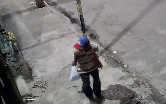 Vídeo: Câmera de segurança flagra homem arrombando garagem na Av. Vasco da Gama