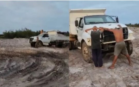 Quatro homens são presos por retirar areia de dunas em Camaçari