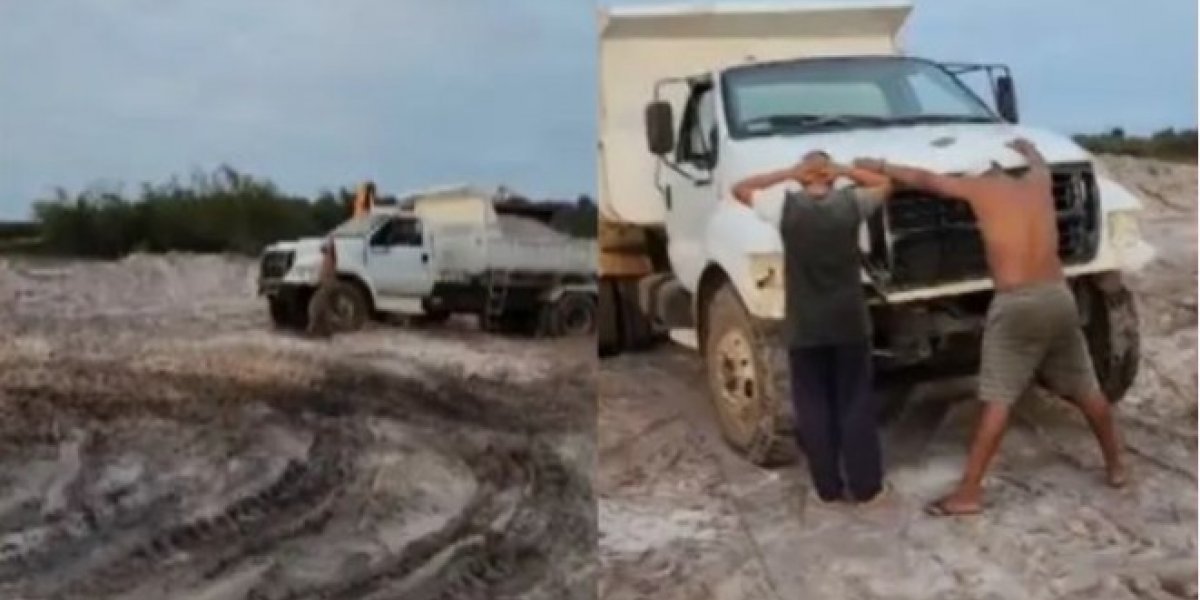 Quatro homens são presos por retirar areia de dunas em Camaçari