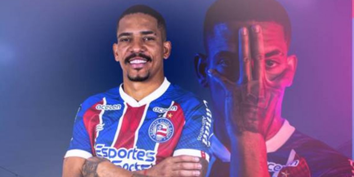 Bahia anuncia a contratação do lateral-direito Gilberto
