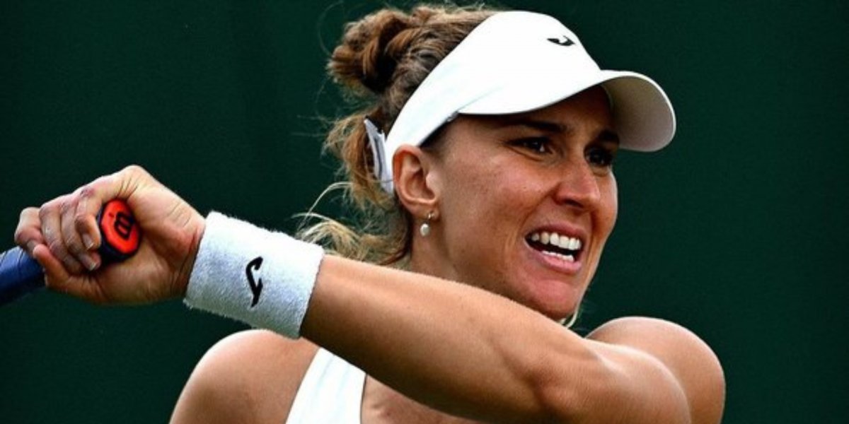 Bia Haddad abandona jogo em Wimbledon por lesão na lombar