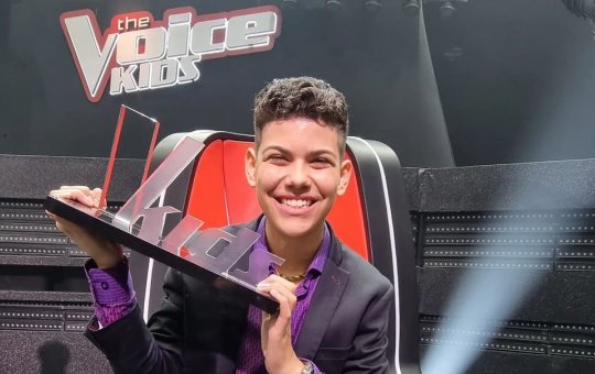 Baiano Henrique Lima é campeão do 'The Voice Brasil Kids'