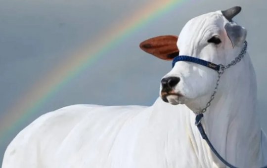 Vaca mais valiosa do mundo é brasileira e tem rotina de 'skincare'