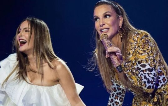Claudia Leitte relembra boatos de rivalidade com Ivete