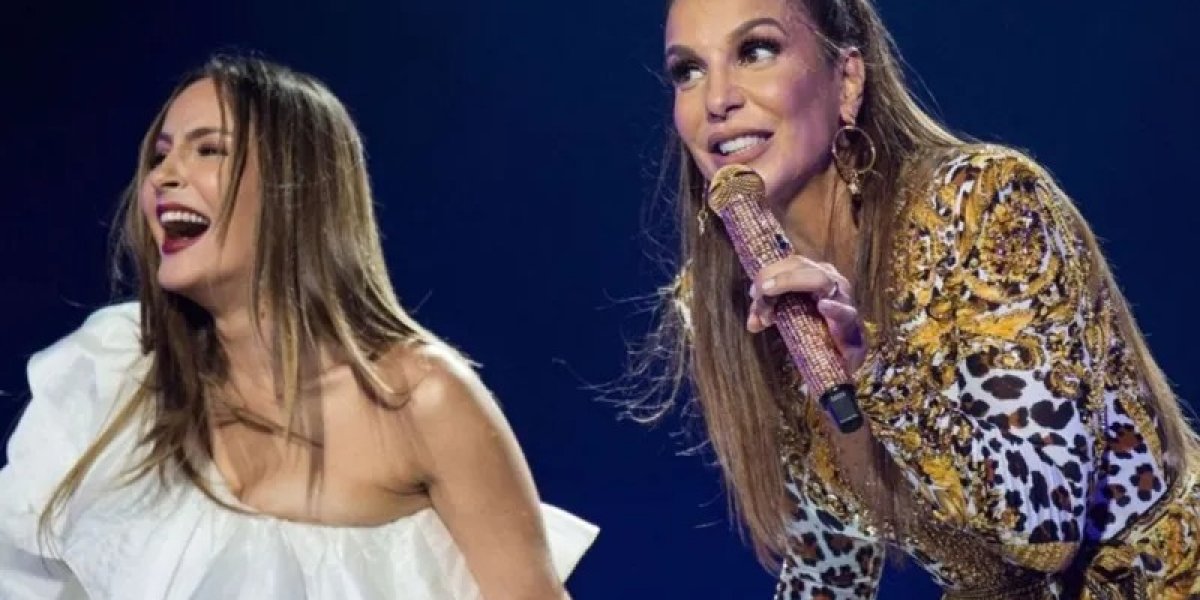 Claudia Leitte relembra boatos de rivalidade com Ivete