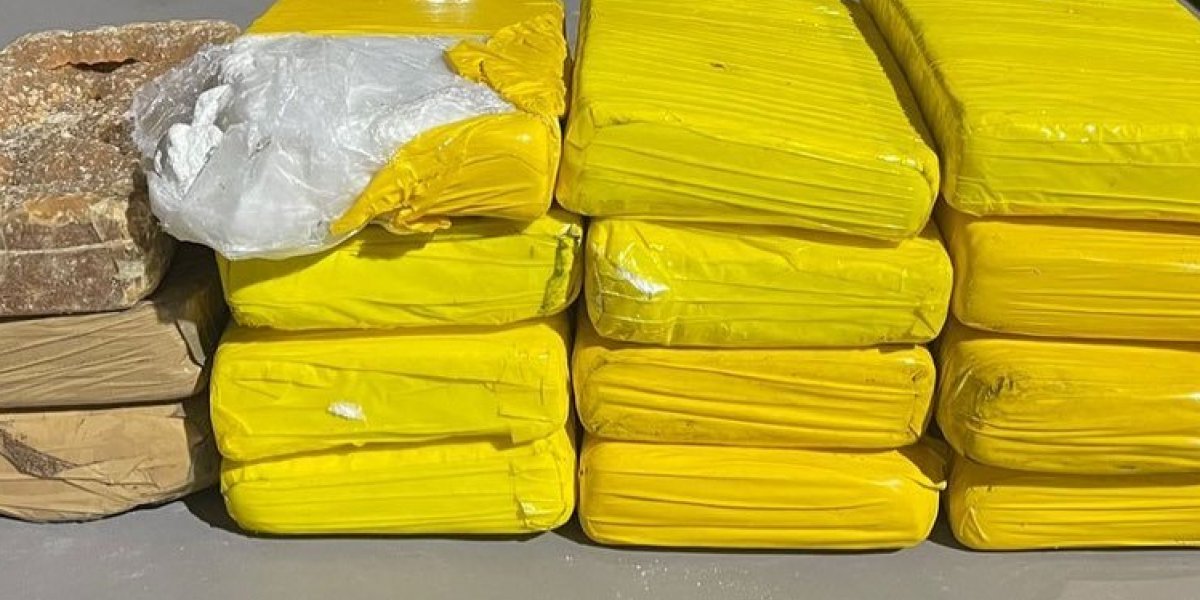 Quinze tabletes de drogas são encontrados enterrados em terreno