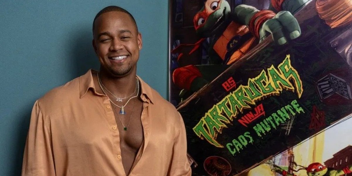 Léo Santana dubla vilão em nova animação de 'As Tartarugas Ninjas'