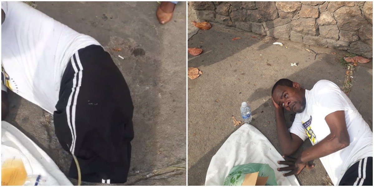 Funcionários de hospital do Rio abandonam paciente com pernas amputadas na rua