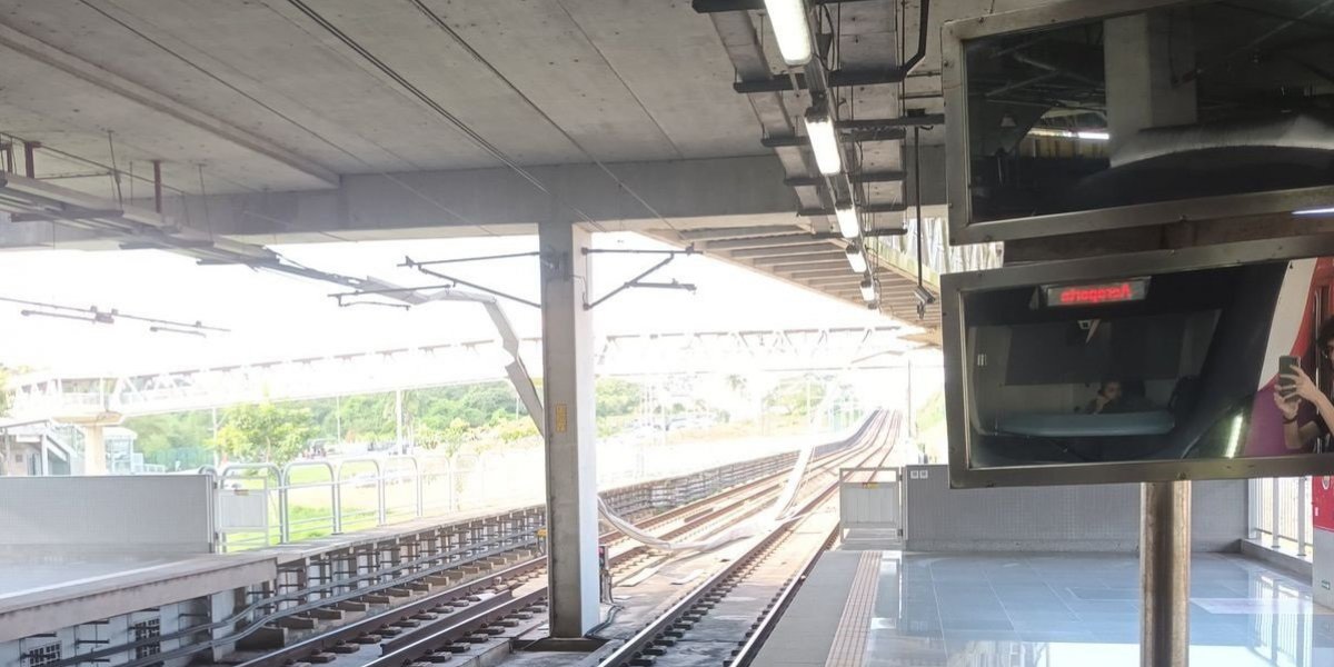 Circulação do metrô entre Pituaçu e Aeroporto é suspensa temporariamente