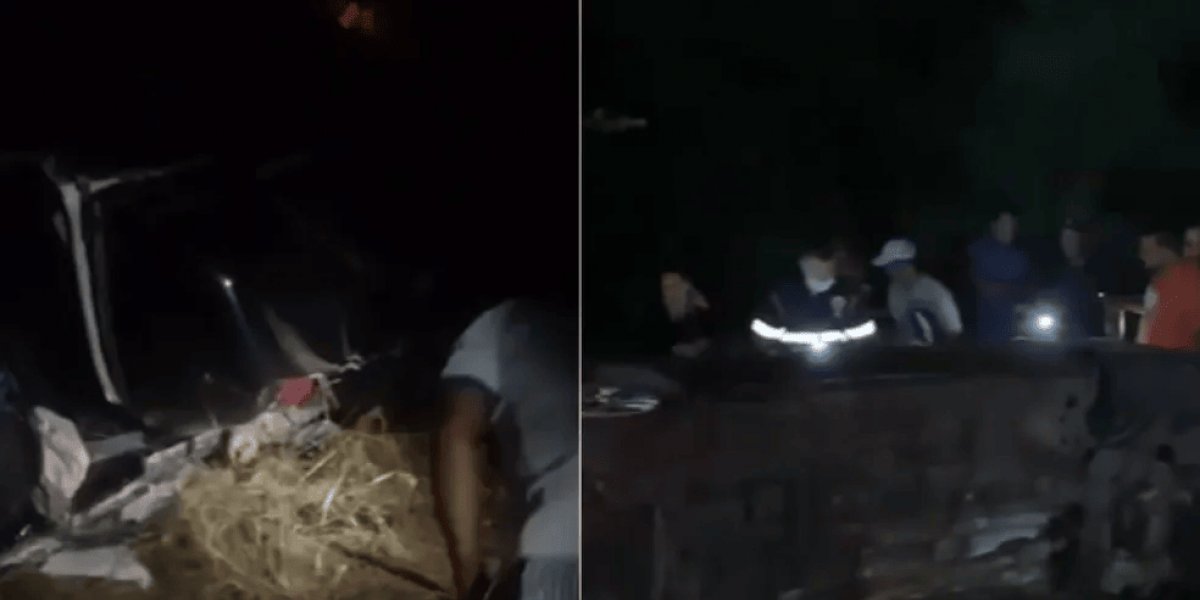 Seis pessoas morrem e duas ficam feridas em acidente na BR-116