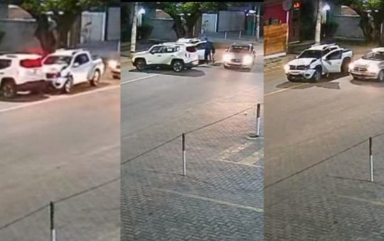 Grupo fecha carro, provoca batida e sequestra mulher em Vilas do Atlântico