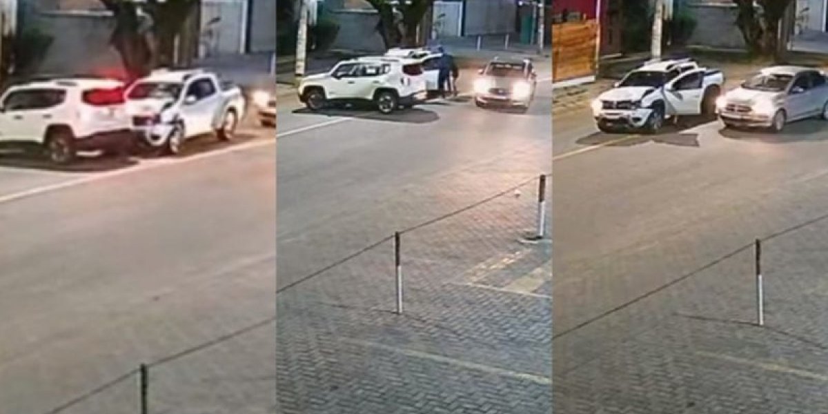 Grupo fecha carro, provoca batida e sequestra mulher em Vilas do Atlântico