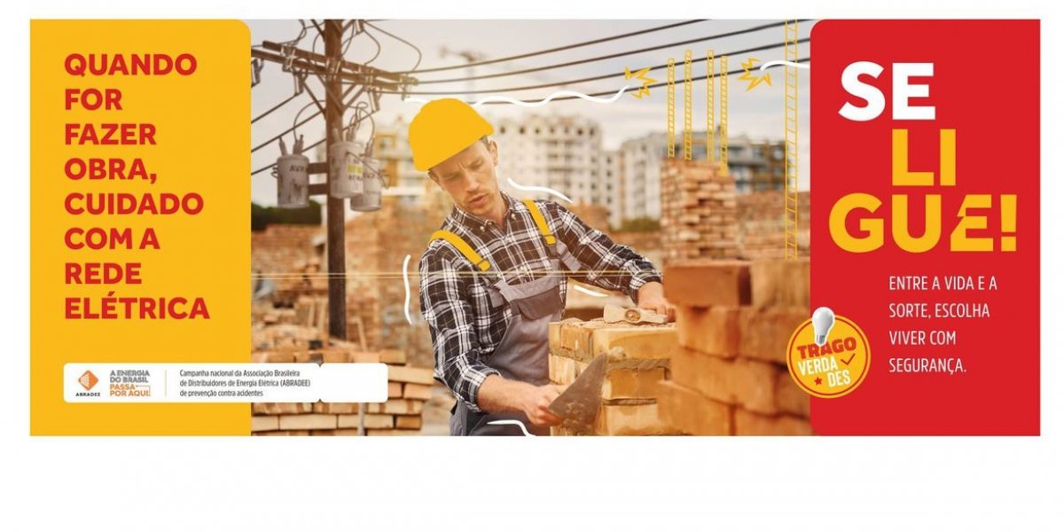 Campanha alerta para prevenção de acidentes com a rede elétrica