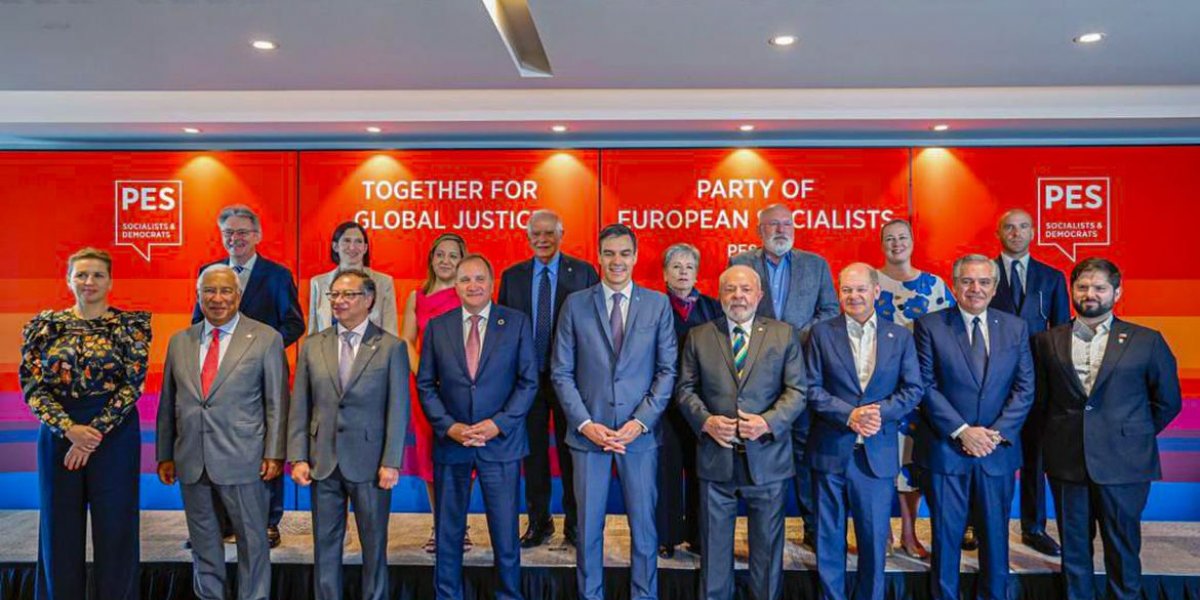 Lula encontra lideranças progressistas latino-americanas e europeias