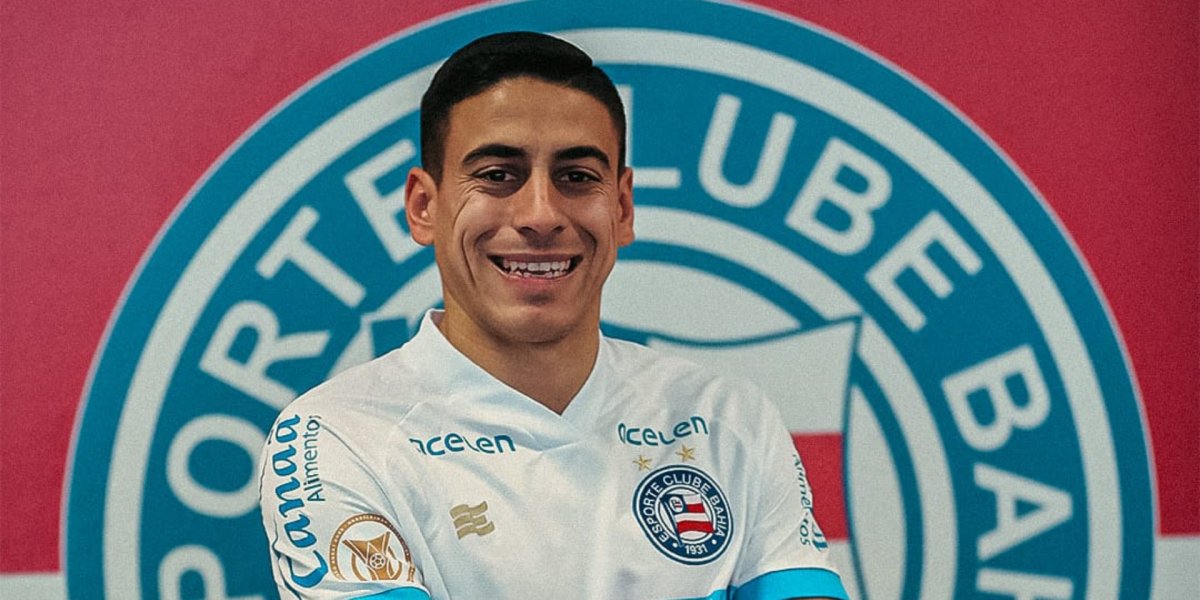 Bahia anuncia a contratação do lateral-esquerdo Camilo Cándido