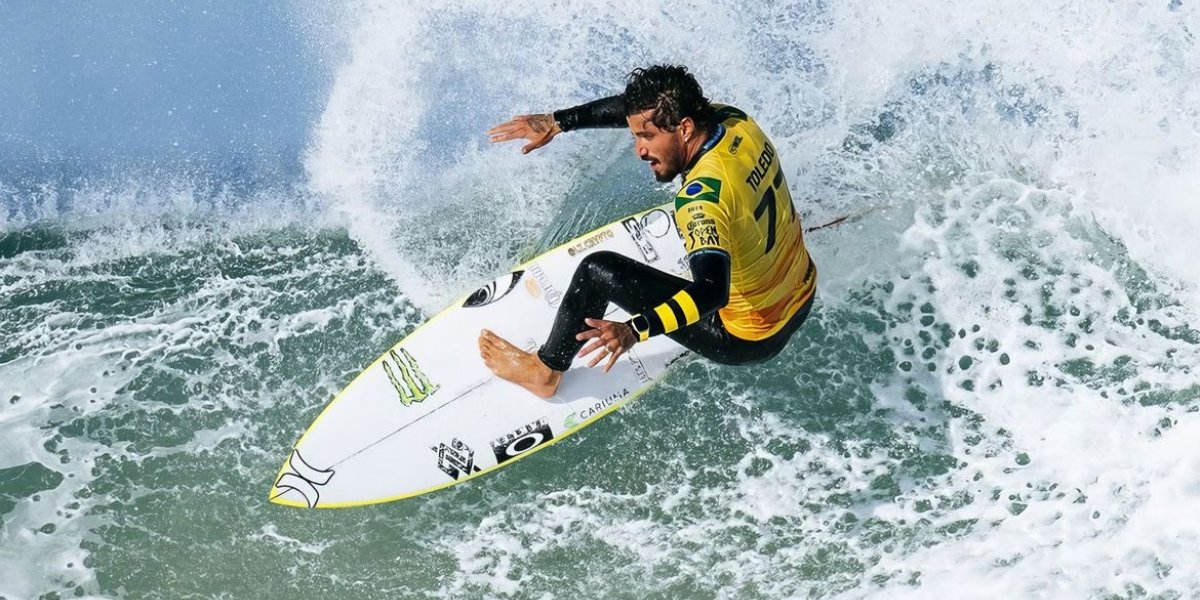 Filipinho é tricampeão de surfe na África do Sul e carimba vaga em Paris