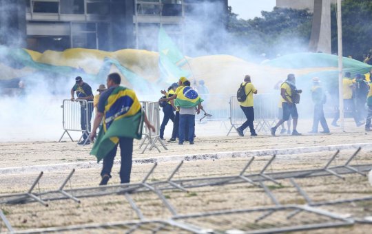 PF prende suspeito de participação em atos terroristas de 8 de janeiro
