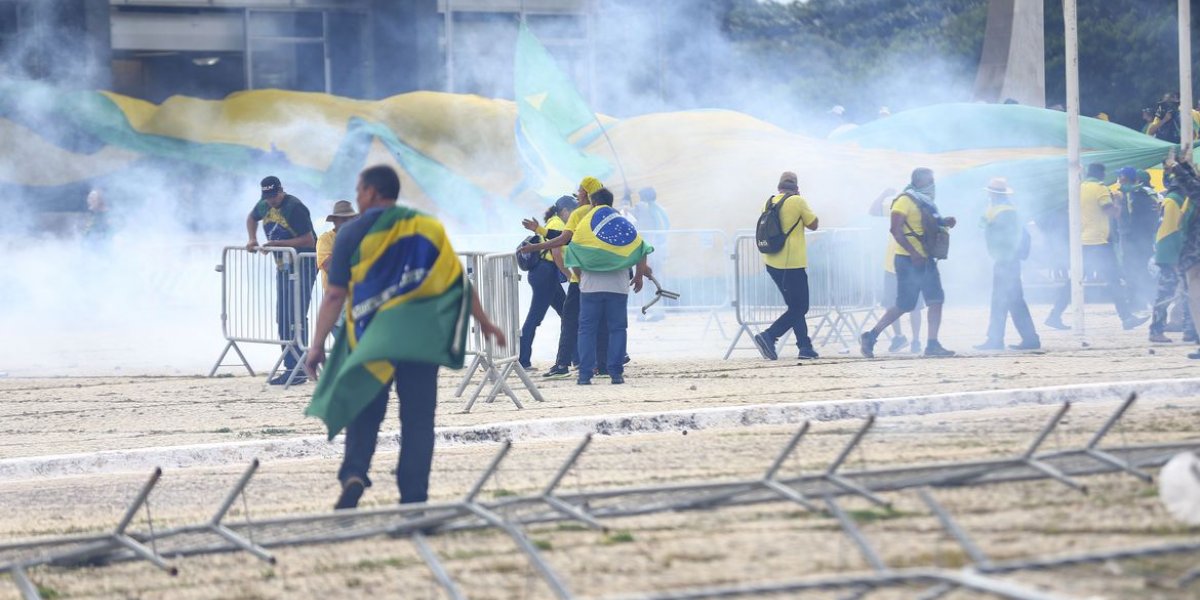 PF prende suspeito de participação em atos terroristas de 8 de janeiro