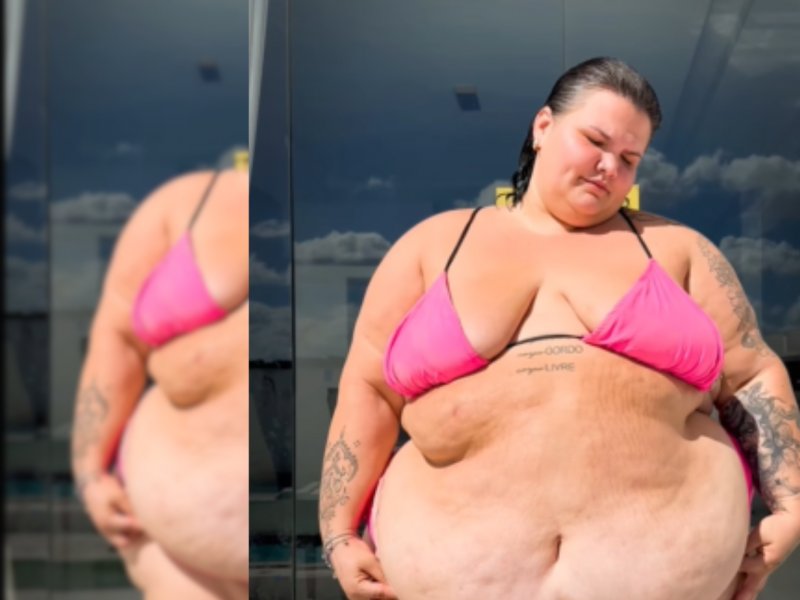 Thaís Carla dá aula de autoestima na web: "Uma Barbie de verdade ama seu corpo"