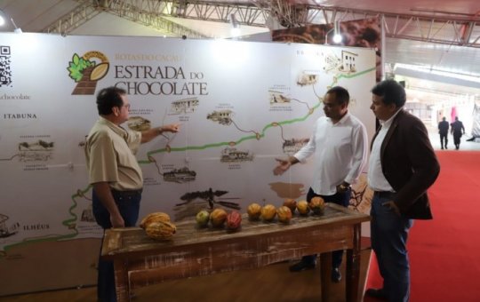 Estrada do Chocolate é destaque em festival gastronômico que movimenta Ilhéus