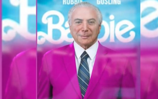 "Barbie-me-mei": Temer entra na onda e brinca sobre o filme da Barbie