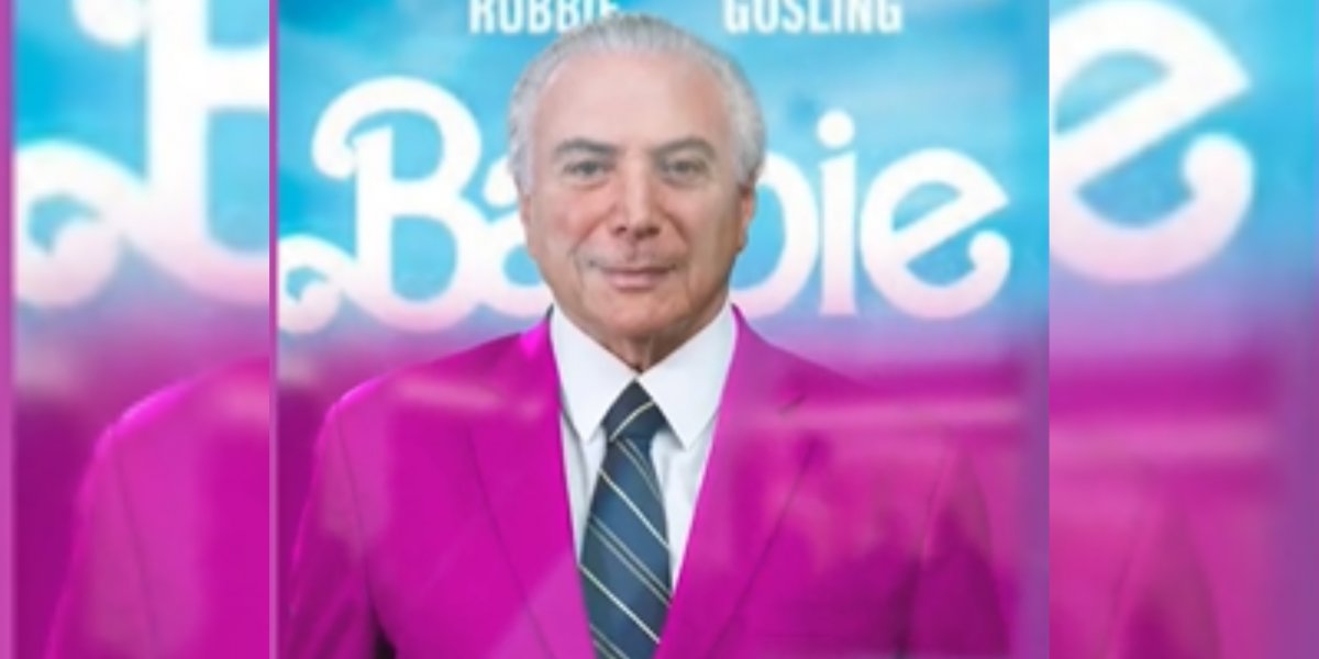 "Barbie-me-mei": Temer entra na onda e brinca sobre o filme da Barbie