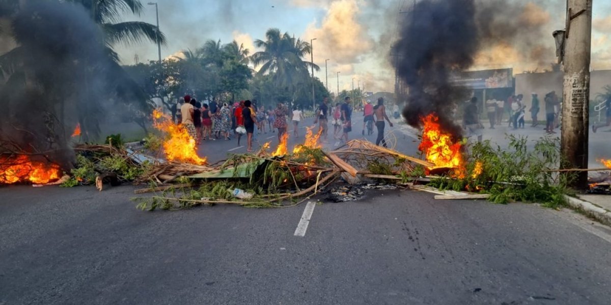 Familiares fazem protesto por morte de garoto de 10 anos na RMS