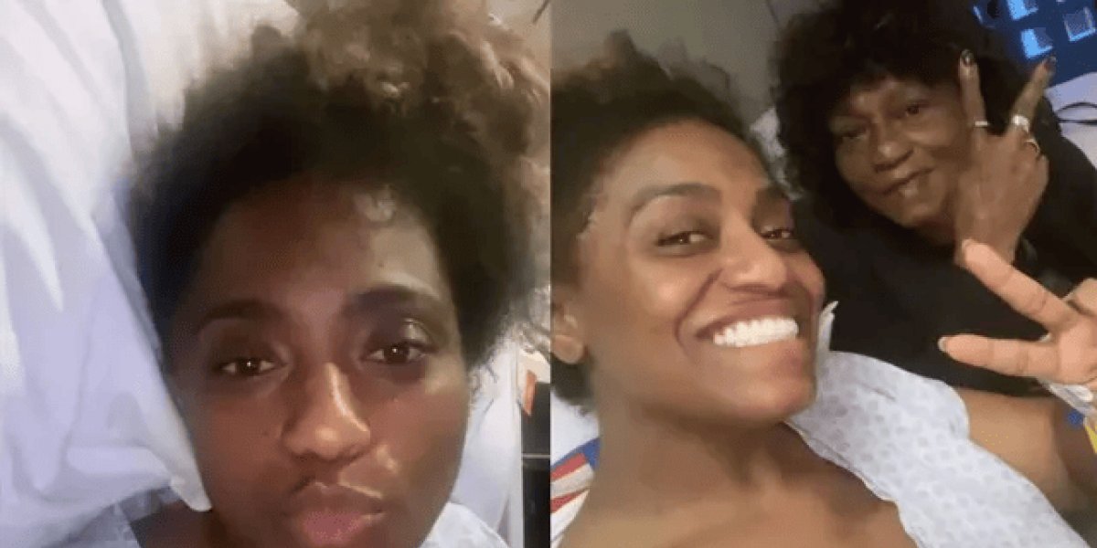 Ex-The Voice Ludmillah Anjos recebe alta hospitalar