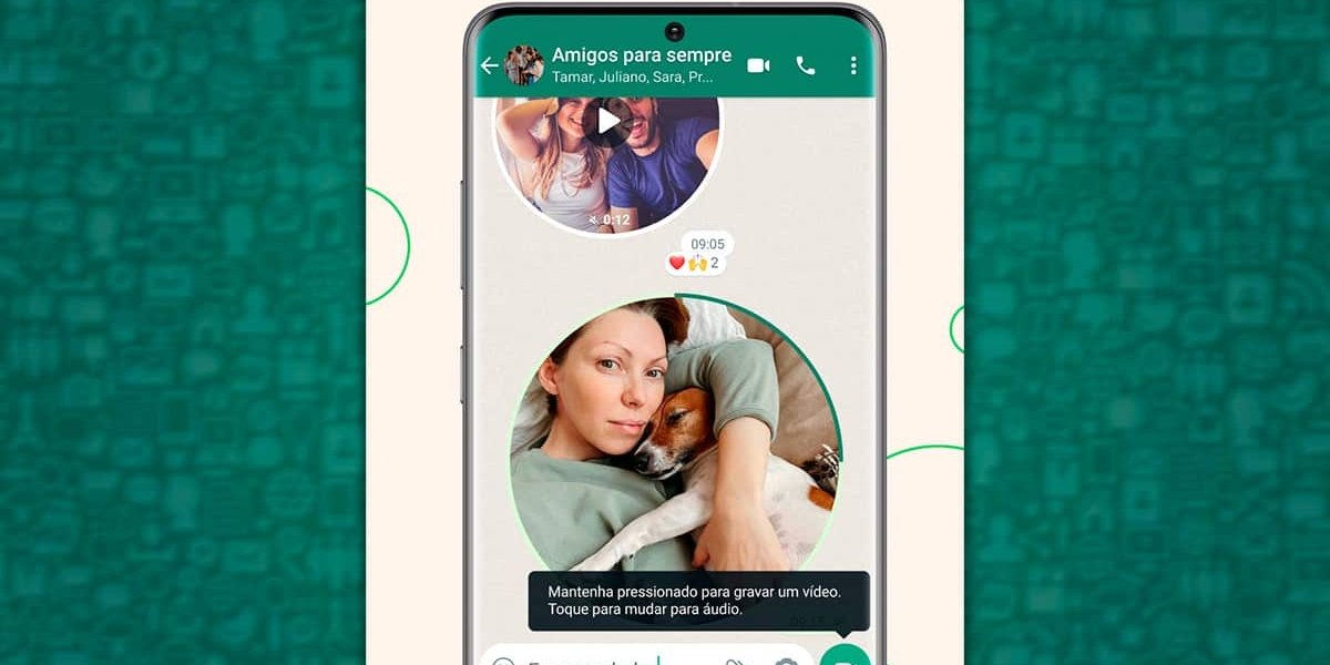 WhatsApp passa a permitir envio de mensagens em vídeos curtos