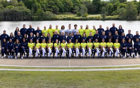 Seleção Feminina faz foto oficial da Copa do Mundo