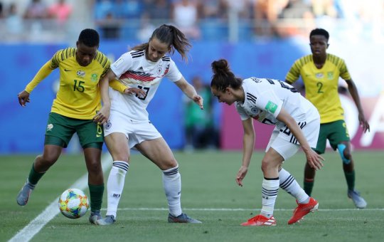 Copa feminina: Argentina e África do Sul empatam em jogo movimentado