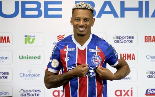 Rafael Ratão é regularizado e já pode estrear pelo Bahia