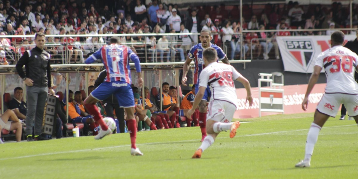 Bahia empata com o São Paulo em partida sem gols e continua no Z-4