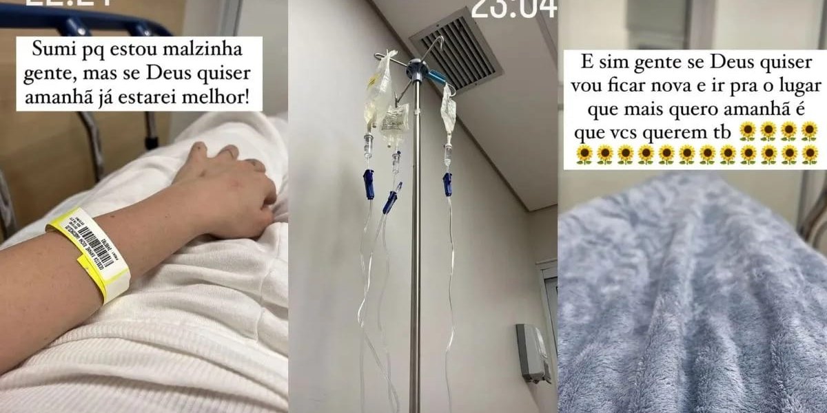 GKay é internada em hospital com quadro de urgência