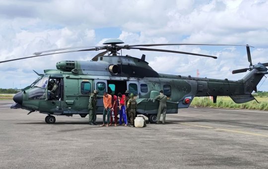 Três homens são presos ao tentar furar bloqueio na Terra Yanomami