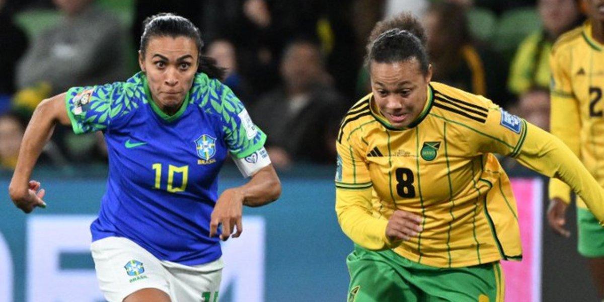 Brasil empata com a Jamaica e dá adeus à Copa do Mundo Feminina