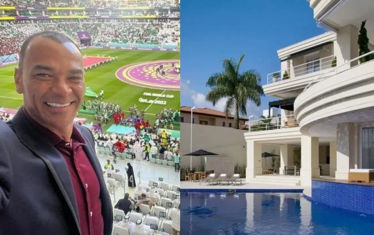 Mansão de Cafu vai a leilão por R$ 27 milhões por conta de dívidas