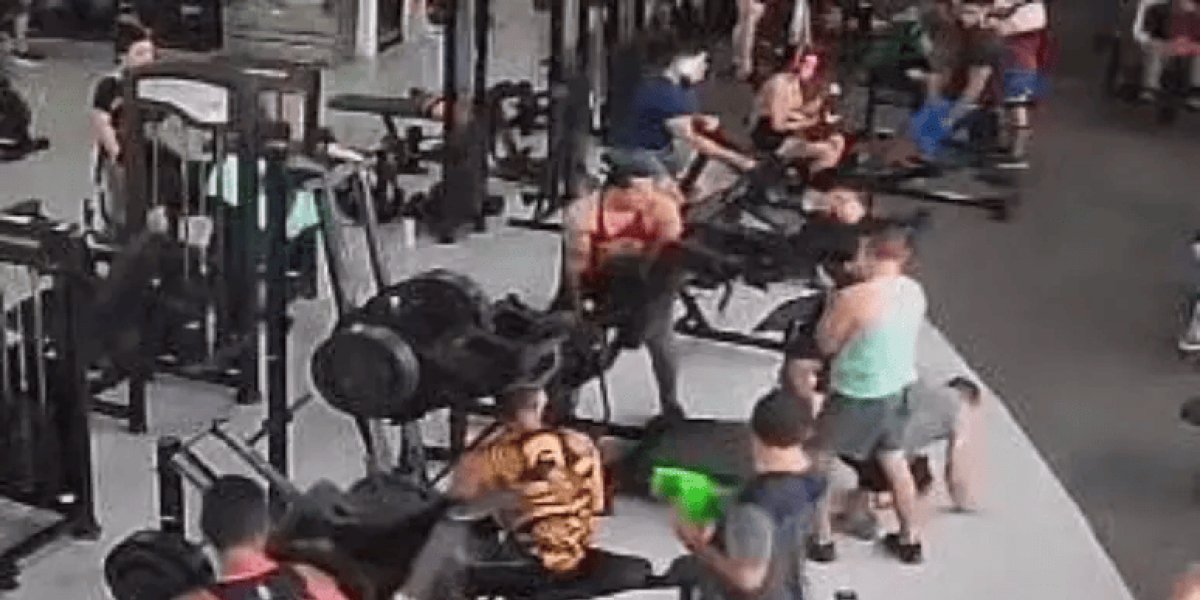 Homem corre risco de ficar sem andar após ser atingido por aparelho na academia