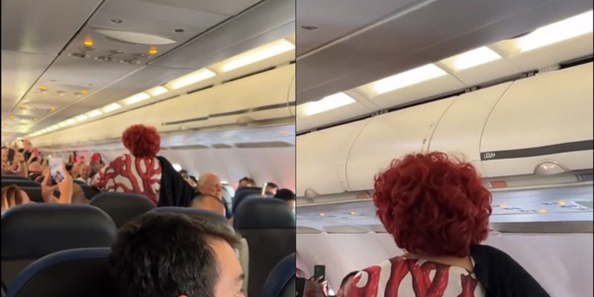 Após voo atrasar, Alcione canta dentro de avião e é ovacionada pelos passageiros