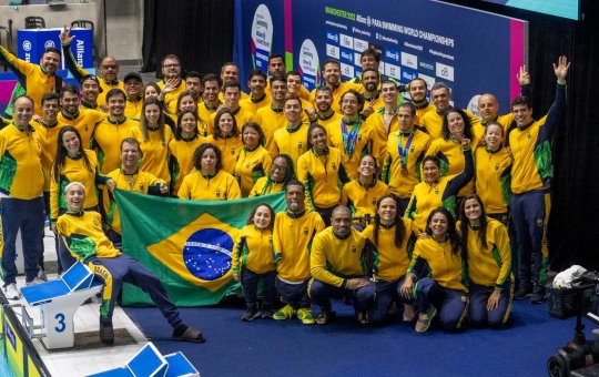Brasil encerra participação no Mundial de Natação Paralímpica com 46 pódios