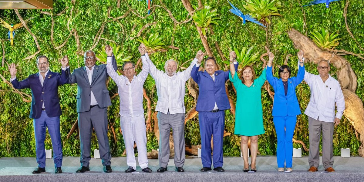 Presidentes de oito países amazônicos assinam Declaração de Belém