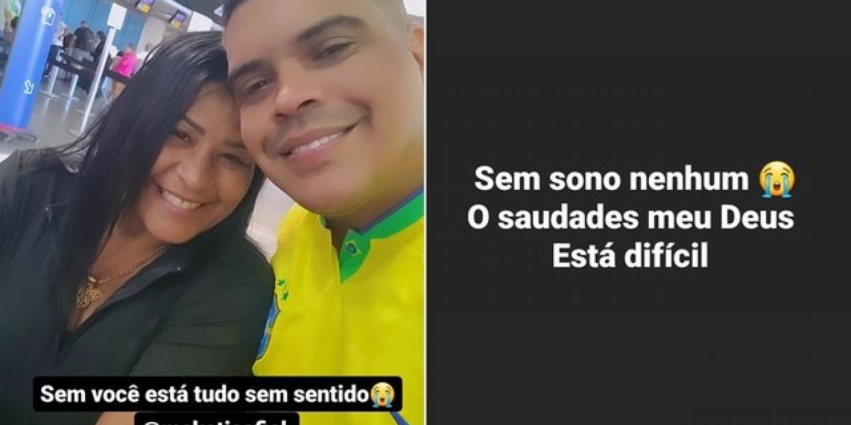 Viúvo de Mc Katia lamenta morte da artista e relata insônia