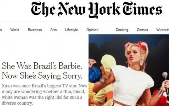 The New York Times nomeia Xuxa como 'Barbie brasileira'