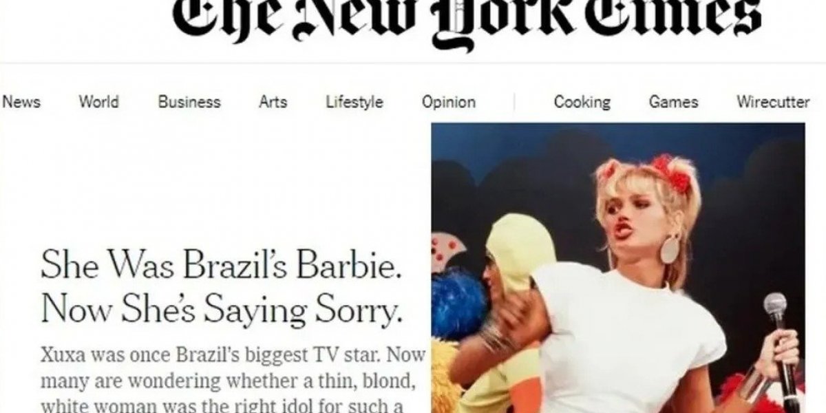 The New York Times nomeia Xuxa como 'Barbie brasileira'