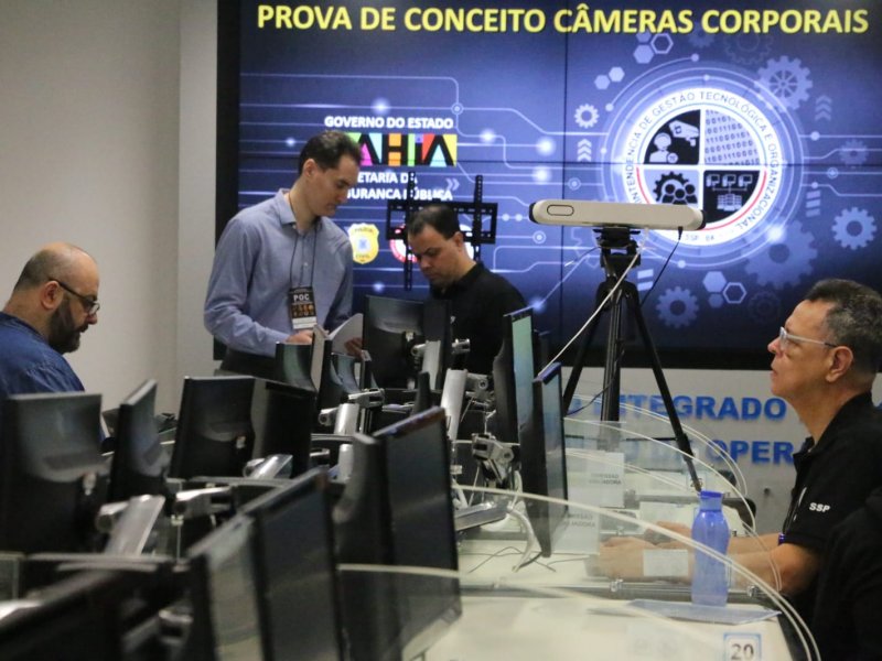 Secretaria de Segurança Pública inicia testes de câmeras corporais para PMs