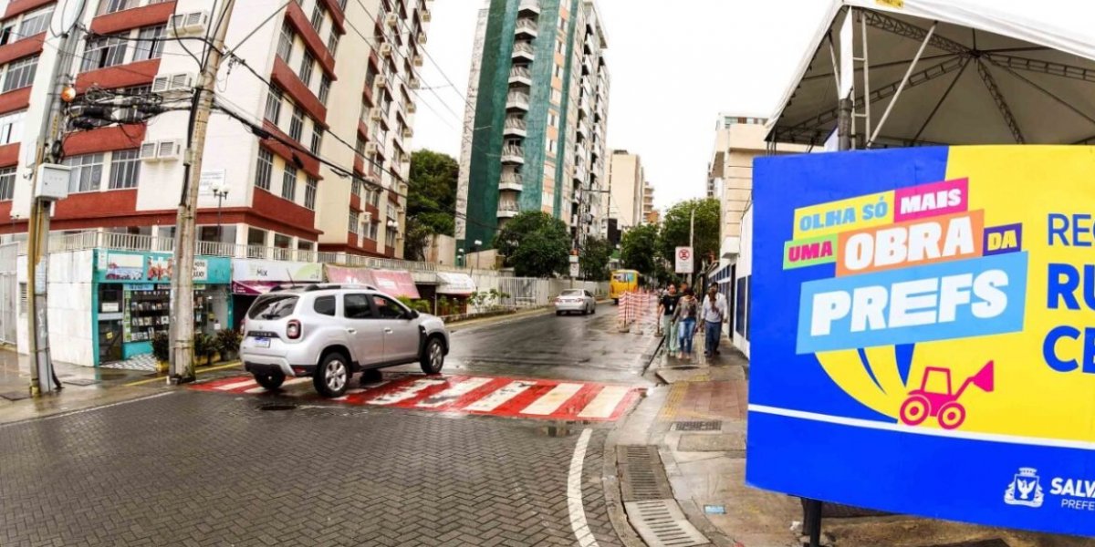 Prefeitura inicia obras de requalificação da Rua Afonso Celso, na Barra