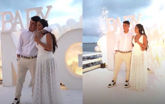 Um milhão de pessoas assistiram a live do chá revelaçao de Mirella Santos