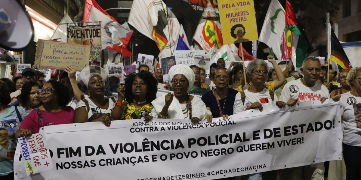 Movimento negro protesta em todo o país contra violência policial